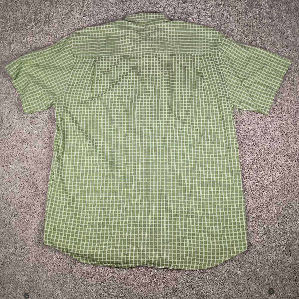 Cutter And Buck XLT Gingham Check Mens Short Sleeve Shirt - Picture 6 of 9